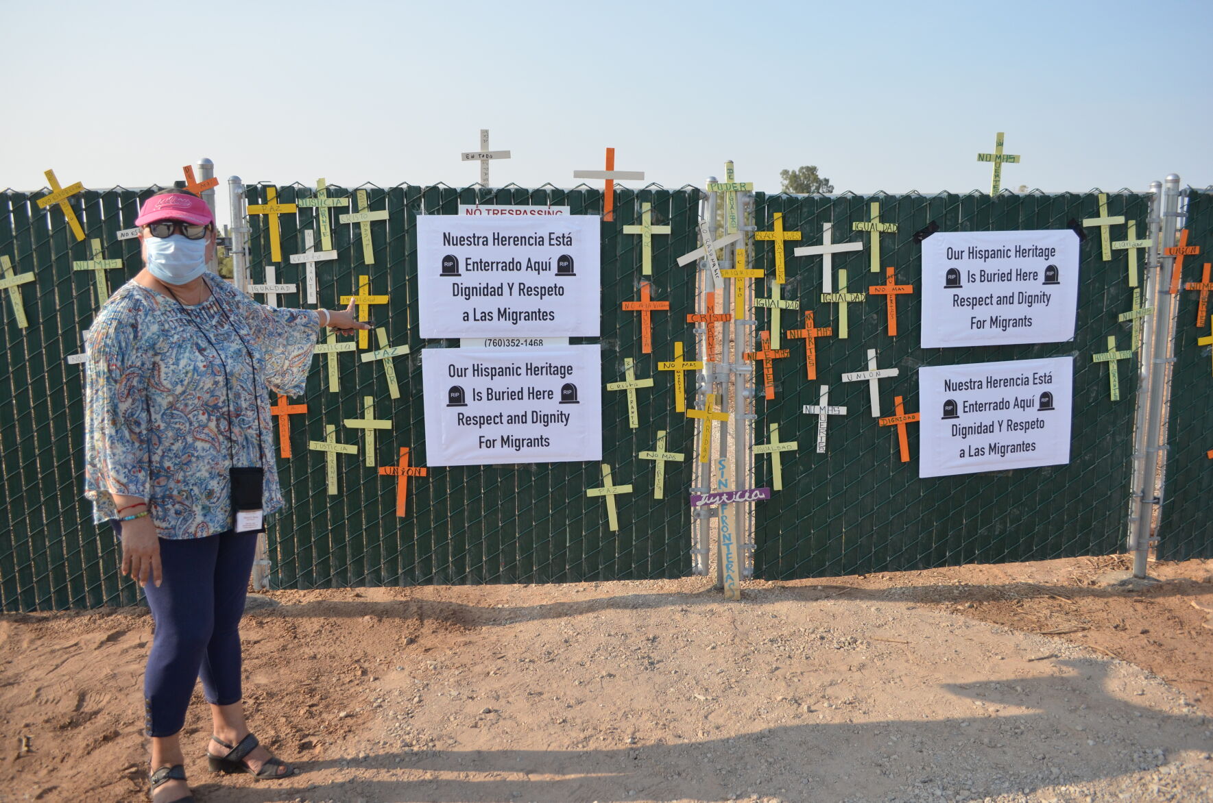 Memorial held for unidentified migrants